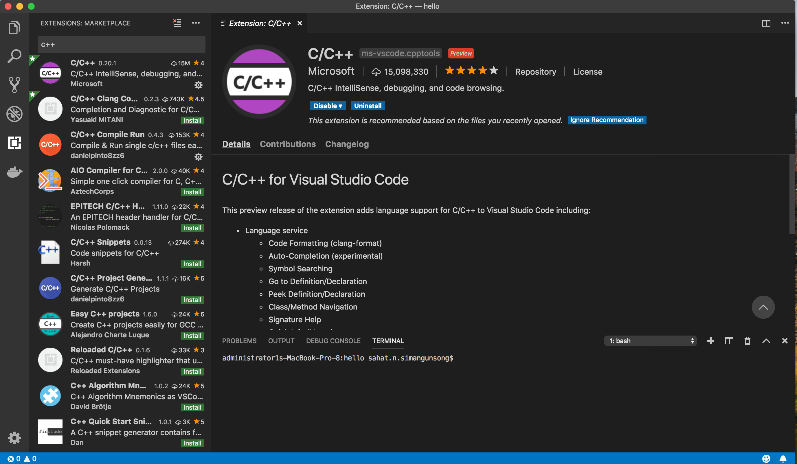 Visual studio console application