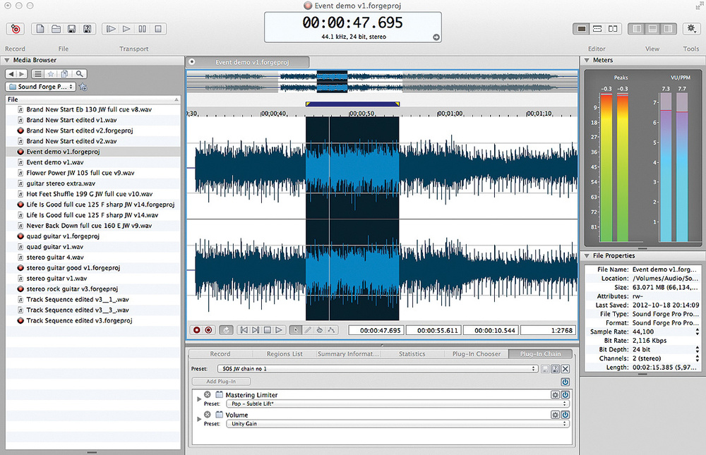 Sony creative software sound forge 10 mac mac download mac